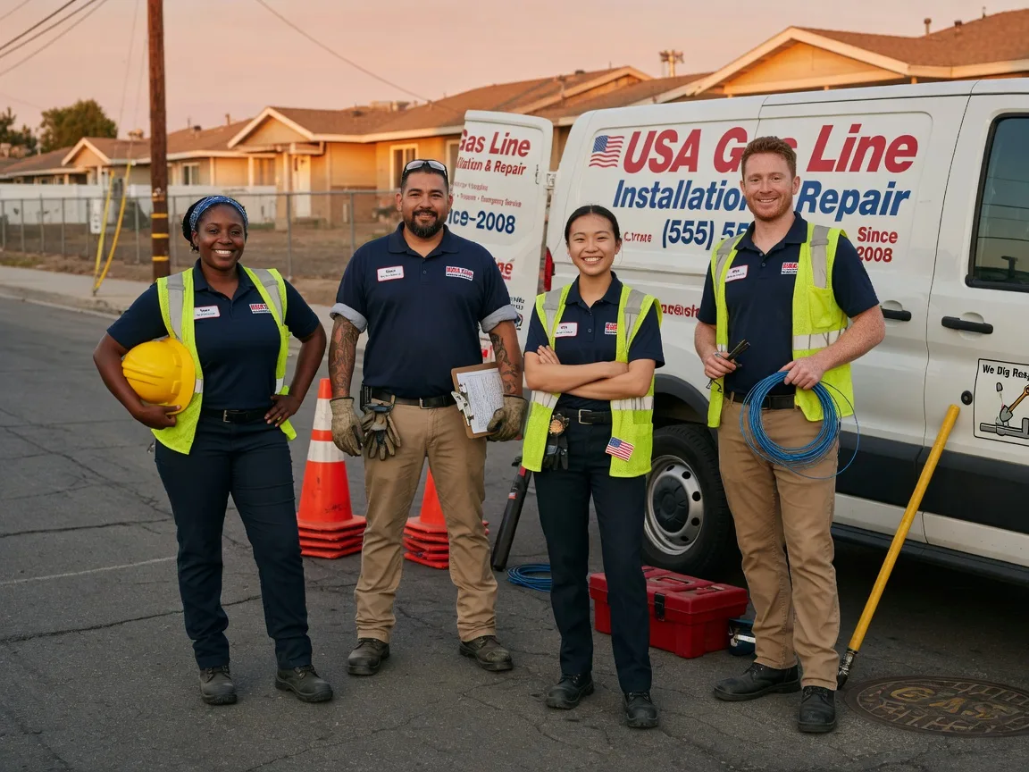 Gas Line Installation company in Gaastra, MI